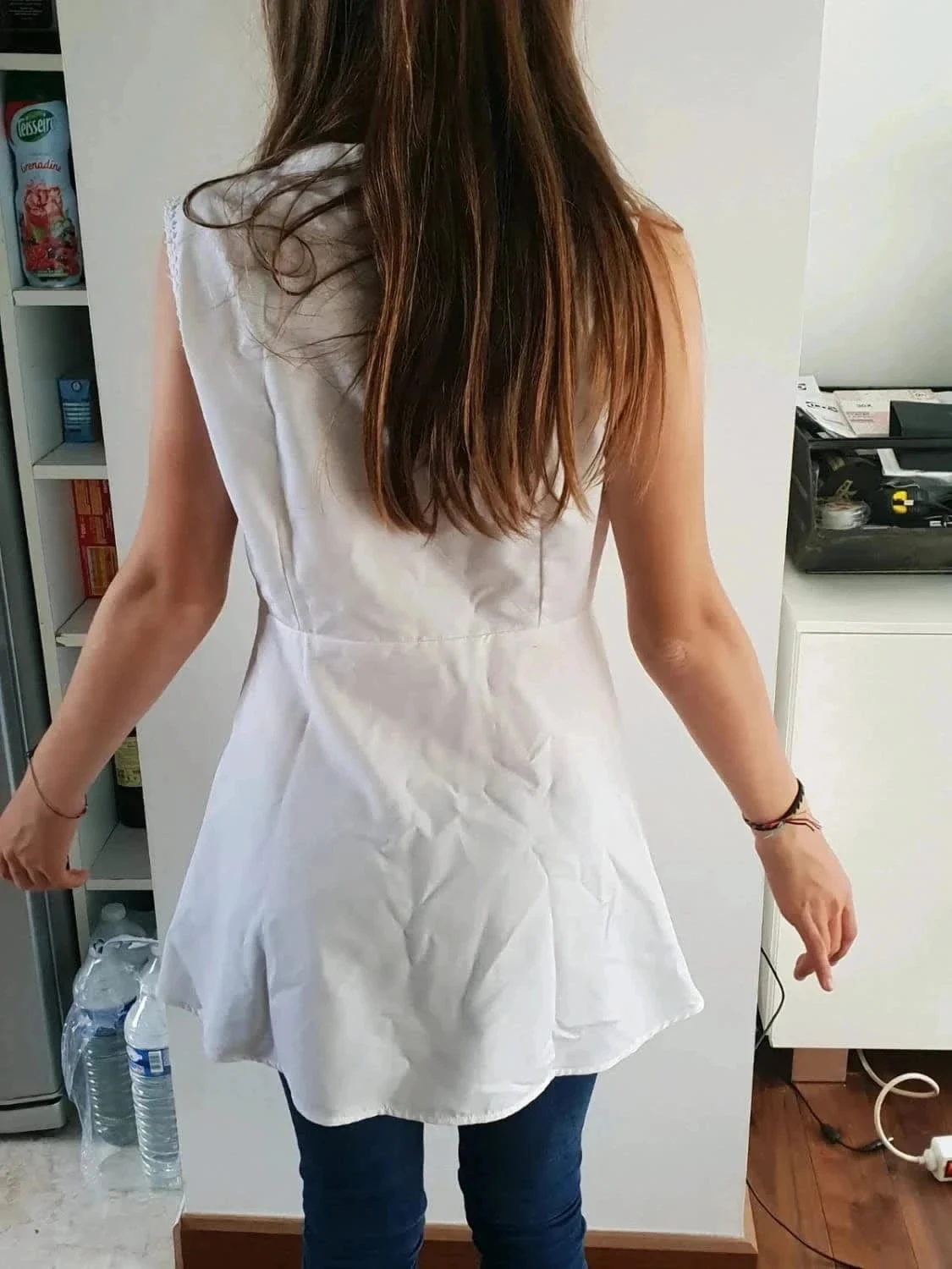 Túnica Claudie Pierlot blanca talla 36 – photo 2